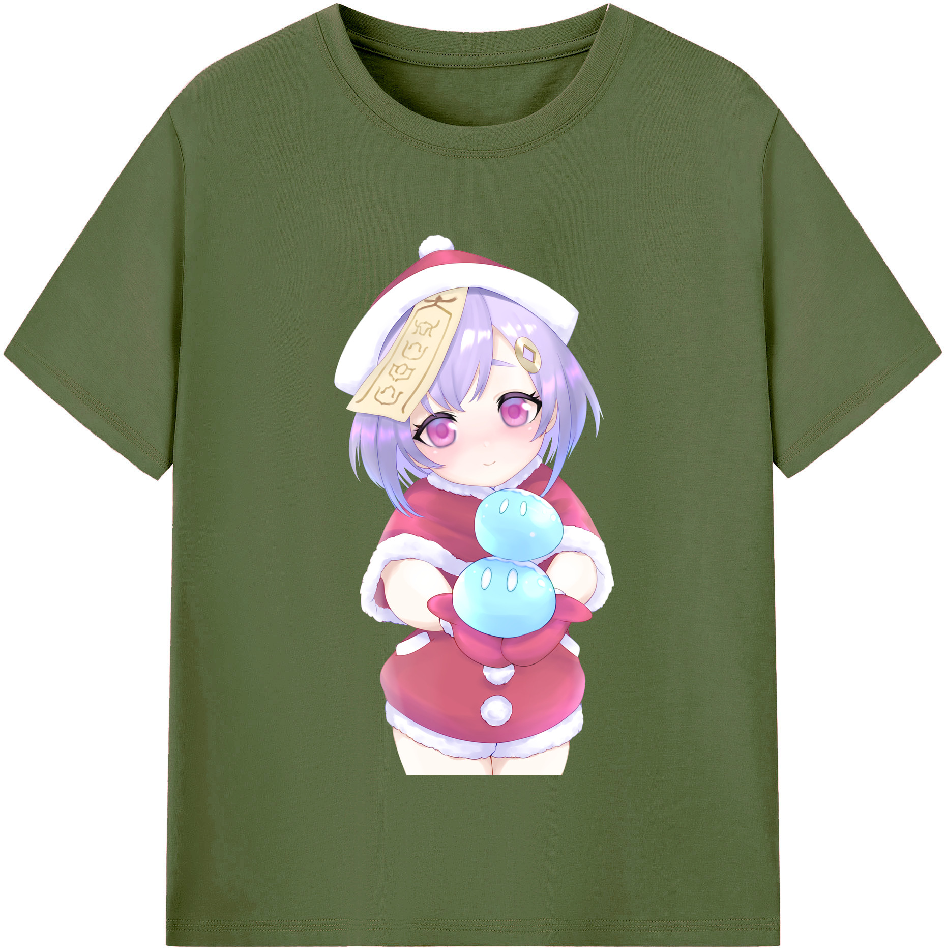 げんし神 七七 なな  genshin Nana 綿100％半袖Tシャツ（フロントプリント）